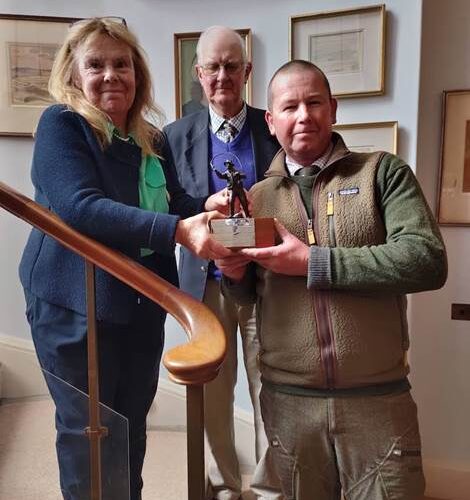 Bemersyde Trophy Celebrates Outstanding Angling Achievements On The River Tweed.